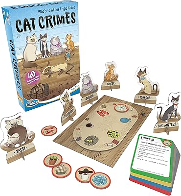 Cat Creams Brain & Steaser Game of Thinkfun for boys and girls aged 8 and over - an intelligent game with a fun theme and fun illustrations.. Experience the future of online shopping with DIAYTAR NIGERIA's extensive product range and competitive pricing.