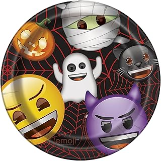 Unique platforms Halloween Emoji Smiley Monsters 9 \ ", Red black, 8 ct.. Shop smarter, not harder with DIAYTAR NIGERIA - thousands of products at your fingertips with affordable delivery.
