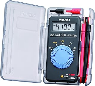 Digital multimeter HIOKI 3244-60 - 41.99 MΩ, 500 V AC/DC.. Get unbeatable value on every order with DIAYTAR Nigeria.