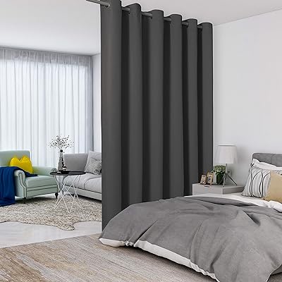 Lordex dark gray separation curtains Large raid curtains soundproofed for living room.. Shop smart, shop DIAYTAR - Nigeria's most affordable e-commerce platform with nationwide delivery.