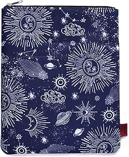 Zodiac book cover sun and moon pocket book covers Book cover with zipper 11 x 8.5 inches astrology gifts.. DIAYTAR NIGERIA: Your partner in affordable online shopping with dependable delivery within 8 days.