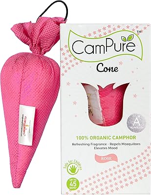 Mangalam Campehor CONE (pink) Campure of 2 - Disodrizing for room and car and anti -mosquito repellents.. DIAYTAR NIGERIA: Your partner in affordable online retail with reliable delivery across the nation.