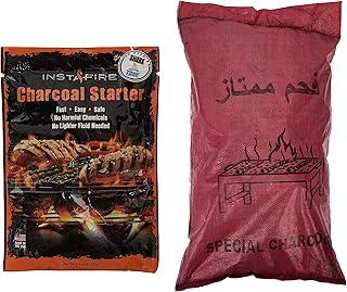 Superior quality wood coal for barbecue 5 kg + Instofer starter.. DIAYTAR NIGERIA: Your affordable gateway to thousands of products shipped nationwide within the week.