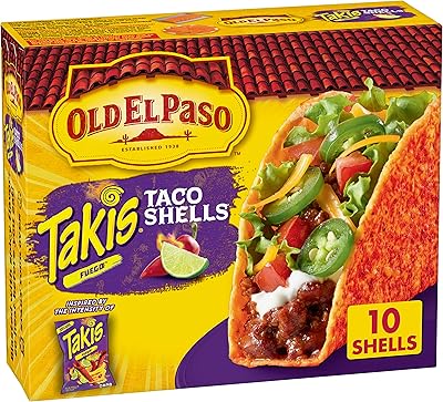 Old el Paso tacos shells, stand & stuff, takis Fuego, 10 box.. DIAYTAR NIGERIA: Your affordable gateway to thousands of products delivered within a week.