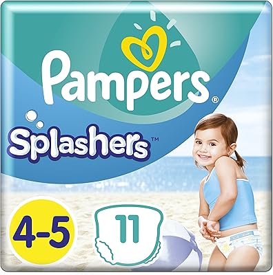 Disposable Bathrooms Pampers Splashers, size 4 - 5, 9 - 15 kg, for sure protection in water.. Shop with confidence at DIAYTAR NIGERIA, offering thousands of products with budget-friendly shipping.