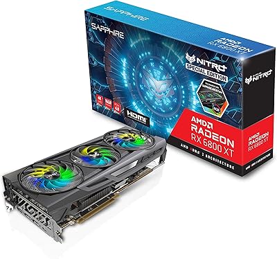 Sapphire game graphics card 11304-01-20g AMD Radeon RX 6800 XT SE PCIe 4.0 With 16 GB GDDR6.. DIAYTAR NIGERIA: Where shopping meets satisfaction with affordable prices and prompt delivery services.