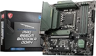 MSI MSI MADE MAG B660M BAZOOKA DDR4 MATX, LGA SOCKET 1700, LAN 2.5G, M.2 freezing shield, extended thermal dissipator design, 2 PCI -E X16 ports, supports AMD Crossfire, HDMI, Display Port - Noir.. Shop the smart way with DIAYTAR NIGERIA's extensive selection and budget-friendly nationwide delivery.