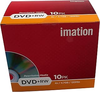 IMATION 19008 DVD+RW Presentation box 10 x 10 pieces.. Discover why thousands choose DIAYTAR NIGERIA for affordable products delivered in less than a week.