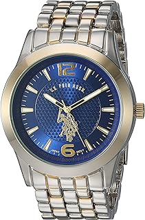 Quartz watch for men of the US Polo Association, analog, alloy bracelet, two -color, 23.8 "(Model: USC80466.. Enjoy a hassle-free shopping experience with DIAYTAR Nigeria, where products are categorized for your convenience and delivery is always on time.