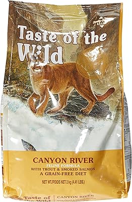 Taste of the Wild Canyon River feline recipe with trout and dry smoky salmon rich in 2 kg cat proteins.. Order now, relax later — DIAYTAR Nigeria ships in 5 to 8 days.