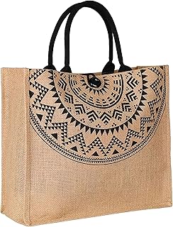 Jute bag for reusable beach woman for the natural canvas grocery shopping shopping.. DIAYTAR NIGERIA provides endless shopping possibilities with affordable prices and prompt delivery service.