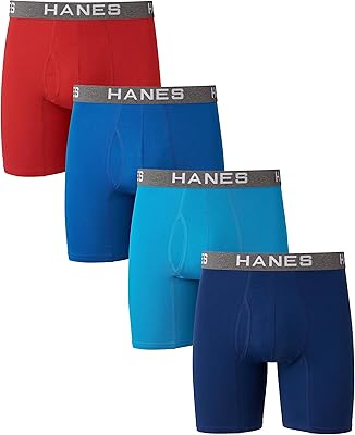 Boxer Hans for men, comfortable, flexible cut, soft cotton mixture, set of 4 boxers.. Enjoy stress-free shopping with affordable prices on DIAYTAR Nigeria.