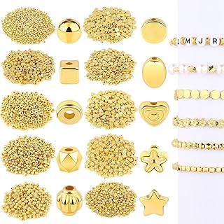 Assortment of gold spacing pearls for the manufacture of jewelry, bulk pearls for bracelets, necklaces and earrings (1500 pieces, 10 styles).. Shop smarter with Nigeria's premier e-commerce platform, featuring affordable products delivered nationwide.
