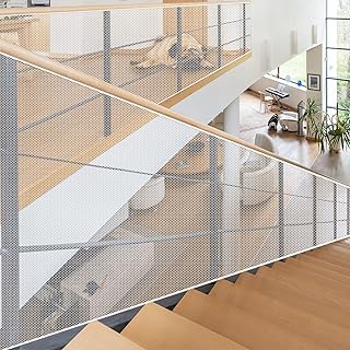 Safety net for children indoor and outdoor to protect children from stairs, balcony and ramp to protect children from stairs, 10 feet long x 2.5 feet high, white.. DIAYTAR NIGERIA: Where every shopping need is met with affordable prices and timely delivery.