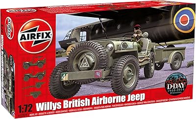 Airfix 1:72 Willys Jeep Model Kit/Trailer and 6pdr, Multicolor, A02339.. Transform your online shopping experience with DIAYTAR NIGERIA's affordable and diverse marketplace.