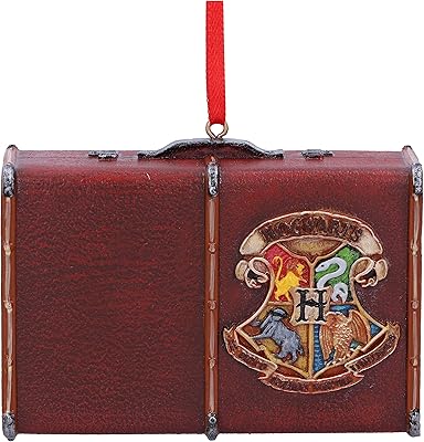 Ornament to hang under official license Nemesis Now Harry Potter Trunk of Hogwarts, Brown.. Join millions of satisfied shoppers using DIAYTAR Nigeria every day.