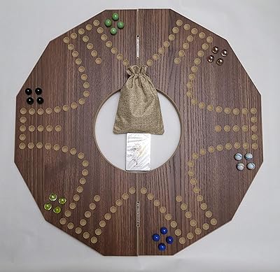 Double -sided jackaroo foldable board game 4 and 6 players with balls and playing cards.. DIAYTAR NIGERIA delivers what you want at prices you'll love, all within 5-8 days nationwide.