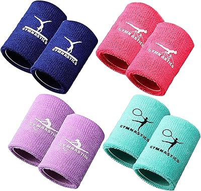4 pairs of colorful sports bracelets for children, cotton wrist bracelets and polyester for wrist gymnastics.. Your everyday shopping destination, DIAYTAR NIGERIA offers quality and value delivered within days.
