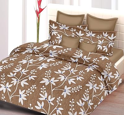 Mafatlal luxury bed set in pure cotton, soft finish, easy washing, 220 threads, for double bed with 2 pillowcases, luxury bed set (khaki).. Transform your online shopping experience with DIAYTAR NIGERIA's affordable and diverse marketplace.