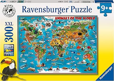 Puzzle 300 animals of the world.. Shop with intention at DIAYTAR NIGERIA, offering thousands of products at budget-friendly prices.