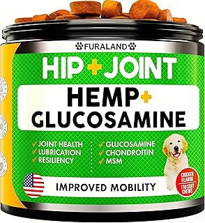 Supplement of hip and hemp joints for dogs - Relief of joint dog pain - Glucosamine for dogs, chondroitine, hemp oil, MSM - Advanced dog pain relief - Mobility support - Made in the United States - 170 Masticization Soft chews.. With DIAYTAR Nigeria, everything is within reach — and within budget.