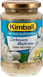 Kimball 350 gram mushroom carbonara sauce.. Experience the ultimate in shopping convenience with DIAYTAR NIGERIA's vast catalog and 5-8 day delivery.