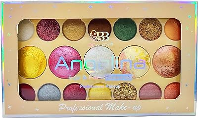 Beauty Berry Angelina eye and face makeup set - E -19 (palette #2).. DIAYTAR NIGERIA: Bringing quality products to your doorstep at prices that won't break the bank.