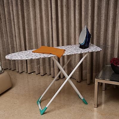 Haber luxury wood iron with iron support, foldable and adjustable | Deluxe Plus (122 x 40 cm).. DIAYTAR NIGERIA delivers affordability and convenience to your doorstep within 8 days of purchase.