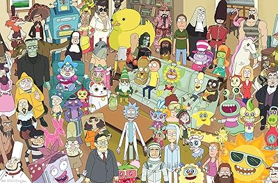 Wall poster of the Rick and Morty of Trends International collection, 22.4 "x 34", a frameless version.. From household needs to gadgets, DIAYTAR Nigeria has it all.