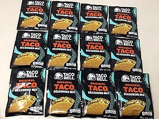 Taco Bell Taco seasoning mixture 12 packages net weight 29.5 ml per package.. DIAYTAR NIGERIA: Your partner in affordable online retail with reliable delivery across the nation.