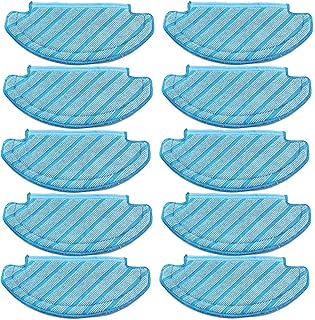 10 pieces cleaning pads for mop for Ecovacs Depot Ozmo T8 EVI vacuum cleaner accessories.. Discover endless possibilities with DIAYTAR NIGERIA's extensive product range and affordable shipping.