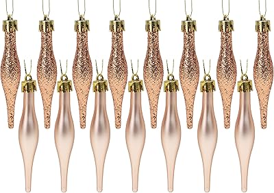 Christmas Conceptspack Decorations in the shape of droplets from 15 to 8.5 cm - matt and shiny design - Christmas decorations (Rose gold).. Discover why thousands choose DIAYTAR NIGERIA for affordable products delivered in less than a week.
