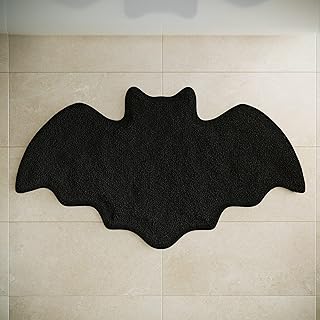 Halloween Bat Bath Carpet Decor Decoration Black Gift.. DIAYTAR NIGERIA: Where affordability meets variety, with thousands of products delivered in less than 8 days.