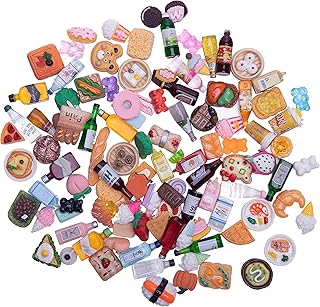 Accessories for nakomoki doll house, 108 rooms, miniature dining sets for drinks, cakes, pastries for doll house and kitchen decoration (desert).. DIAYTAR NIGERIA combines affordability, variety, and convenience with nationwide delivery services.