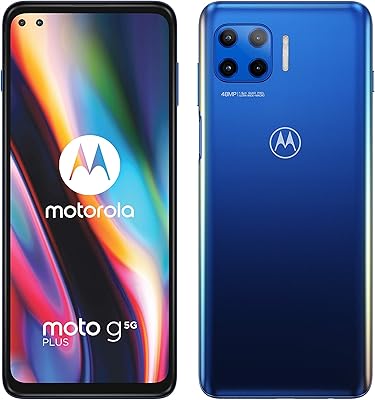 Telephone Motorola Moto G 5G Plus (5G, 6.7 inch FHD, Qualcomm Snapdragon SD765, Quadruple 48 MP camera system, 5000 mAh battery, double SIM, 4/64 GB, Android 10), Blue.. Your digital marketplace solution, DIAYTAR NIGERIA delivers quality and value within the week.