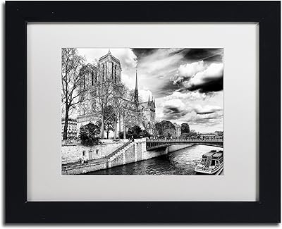 Cathedral Notre Dame Paris II by Philippe Hugonnard, white white, black frame 11 "x 14".. Nigeria's most loved e-commerce platform delivers affordable shopping solutions to your doorstep.