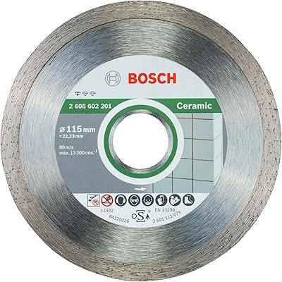 Dismantal Diamond Diamond in Bosch Professional Standard 1 ceramic diamond (for stone and tiling, 115 x 22.23 x 1.6 x 7 mm, accessories for professional angle grinders).. DIAYTAR NIGERIA combines extensive variety with budget-friendly prices and prompt nationwide delivery.