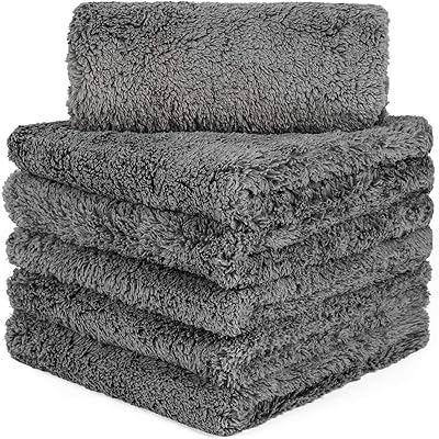 Carries professional quality washing and drying towels in professional quality microfiber, car drying towels in luxury microfiber 16 "x 16" package of 6 (gray).. Shop with confidence at DIAYTAR NIGERIA, where affordability meets reliability in less than 8 days.