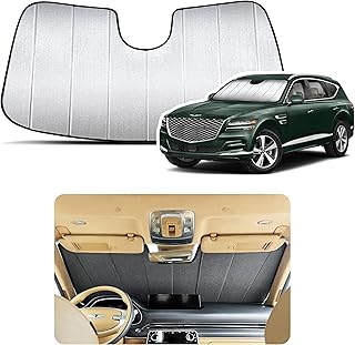 Foldable Sunfall Auto Mate Pro for Genesis GV80 2021 2022 2023, small size, blocks UV rays (made in the United States).. Your digital shopping companion, DIAYTAR NIGERIA offers exceptional value with delivery in less than 8 days.