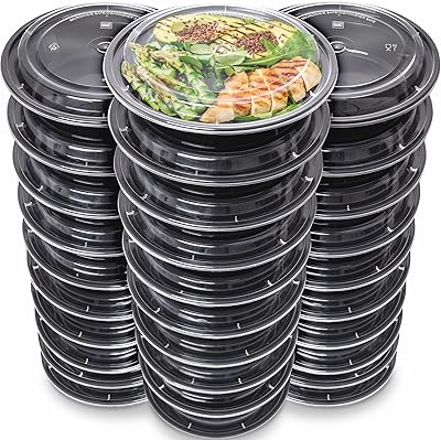 Meal preparation containers [30 pieces] - reusable plastic containers with lids - disposable dietary containers - Plastic food storage containers with lids - Lunch for adult lunch containers.. DIAYTAR NIGERIA brings the marketplace to your screen with affordable products delivered in 5-8 days.