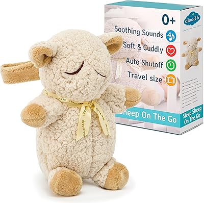 CLOUND BEE CLOUND SOURIER SOURS | animal in plush | 4 white noises | Automatic stop | Lamb to sleep on the move.. DIAYTAR NIGERIA: Making online shopping accessible to all Nigerians with our affordable platform.