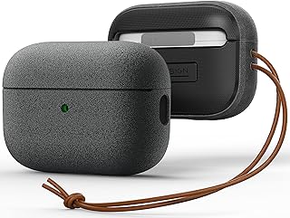 Modern cover Vrs Design for AirPods Pro 2nd Generation (2022) with leather bracelet - Sand color.. DIAYTAR NIGERIA delivers happiness in 5-8 days with our affordable and diverse product range.