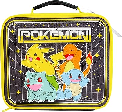 Pokémon 91434z isothermal lunch bag with integrated, waterproof, light, reusable, durable handle, perfect for children and adults, multi.. DIAYTAR NIGERIA: Revolutionizing how Nigerians shop with affordable prices and prompt delivery services.