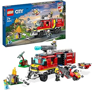 LEGO® City Fire Command Unit 60374 construction set (502 pieces).. DIAYTAR Nigeria: trusted by thousands for fast, reliable delivery.
