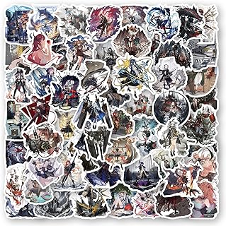 50pcs Arknights Stickers for Laptop and Computer, Hand Account in Waterproof Vinyl Vinyl for Skateboard Water Bottle Guita Car Baggage Luggage, All kinds of Décalcomanies Graffiti Pour Children Girls Adolescents Adults Adults.. With DIAYTAR Nigeria, your wishlist becomes reality, fast.