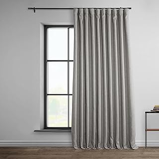 Extra-wide darkening curtains in Linen HPD at half price (1 panel) 100 x 120, Boch-ln1858-120-dw, clay.. DIAYTAR NIGERIA: Your partner in affordable online shopping with dependable delivery within 8 days.