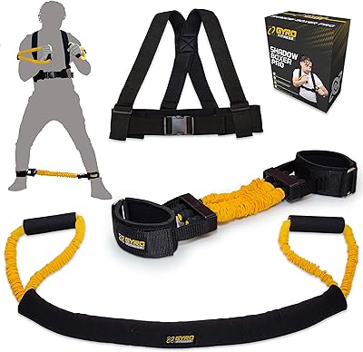 Giro Fitness | Shadow Boxer Pro | Shadow boxing resistance bands, delivered with ankle cuffs | The perfect complement to your home boxing equipment.. Shop for less and receive more with DIAYTAR NIGERIA's expansive e-commerce platform and nationwide delivery.