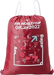 FIFA cord sports bag printed with graphics of the Qatar World Cup 2022 70020032 - Bordeaux.. With DIAYTAR Nigeria, your wishlist becomes reality, fast.