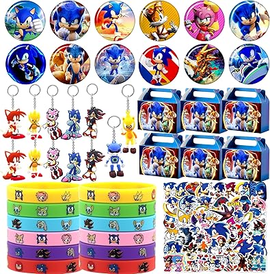 96 Pieces of sound gifts for birthday party, comprising 12 bracelets, 12 buttons pins, 10 dragee boxes, 10 keychain, 2 keychain, 50 stickers, multicolored, multicolored, medium.. Get more, save more — only on DIAYTAR Nigeria.