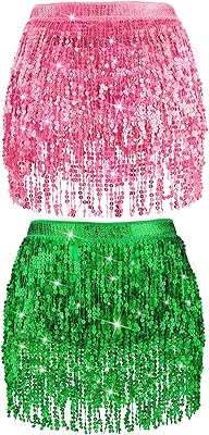Pampilles skirt with belly dance sequins, hip scarf, spectacle suit, glitter skirt, belitter, bodies accessories for women and girls.. DIAYTAR NIGERIA: Making quality products accessible to all Nigerians at affordable prices.